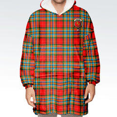 Chattan Tartan Hoodie Blanket