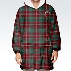 Crawford Modern Tartan Hoodie Blanket