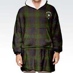 Cunningham Hunting Modern Tartan Hoodie Blanket