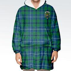 Douglas Ancient Tartan Hoodie Blanket