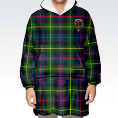 Farquharson Modern Tartan Hoodie Blanket