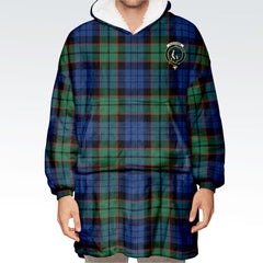 Fletcher Ancient Tartan Hoodie Blanket