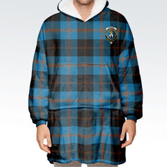 Garden Tartan Hoodie Blanket