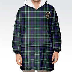 Graham of Montrose Modern Tartan Hoodie Blanket