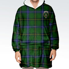 Henderson Modern Tartan Hoodie Blanket