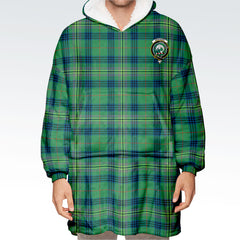 Kennedy Ancient Tartan Hoodie Blanket