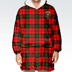 Kerr Modern Tartan Hoodie Blanket