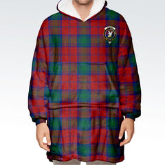 Lindsay Modern Tartan Hoodie Blanket