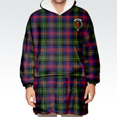 Logan Modern Tartan Hoodie Blanket