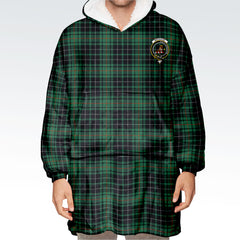 MacAulay Hunting Ancient Tartan Hoodie Blanket