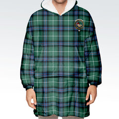 MacDonald of the Isles Hunting Ancient Tartan Hoodie Blanket