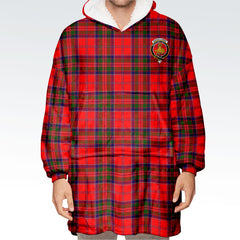 MacGillivray Modern Tartan Hoodie Blanket