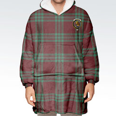 MacGregor Hunting Ancient Tartan Hoodie Blanket