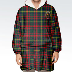 MacKintosh Hunting Modern Tartan Hoodie Blanket