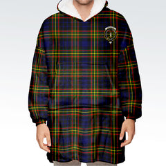 MacLellan Modern Tartan Hoodie Blanket