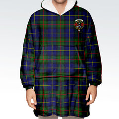 MacLeod of Harris Modern Tartan Hoodie Blanket