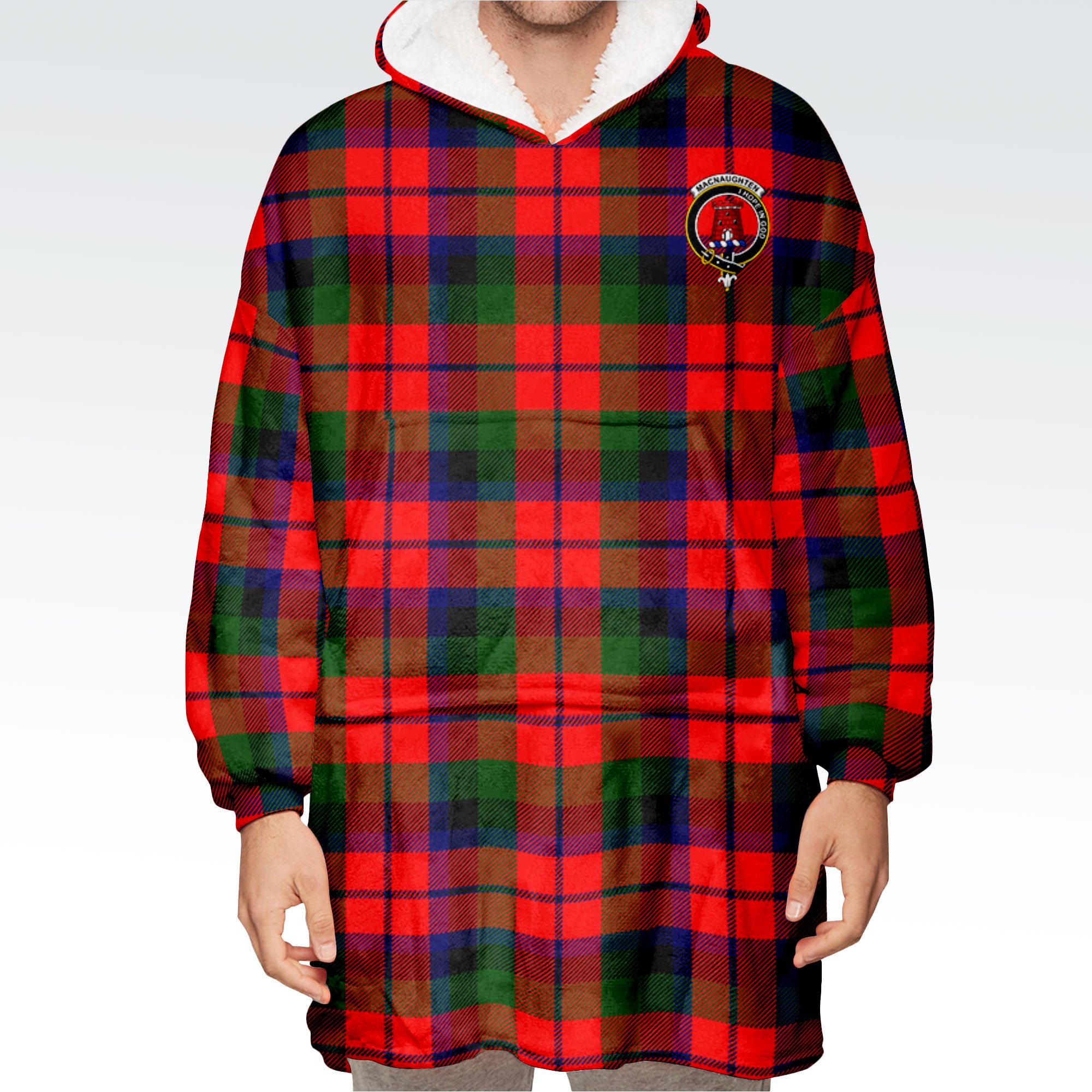 MacNaughten Tartan Hoodie Blanket