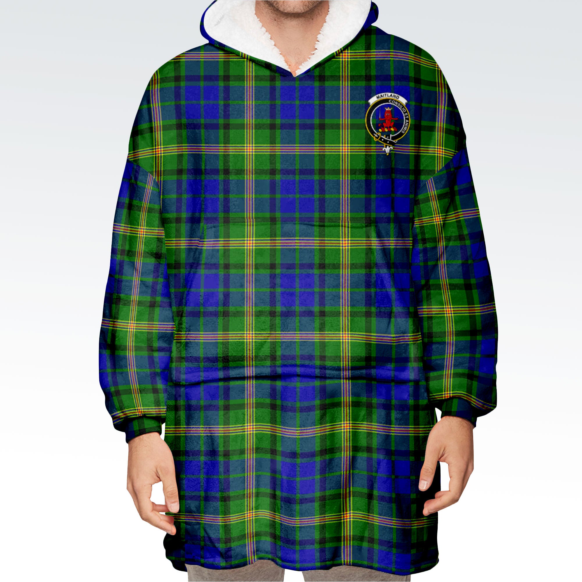 Maitland Tartan Hoodie Blanket