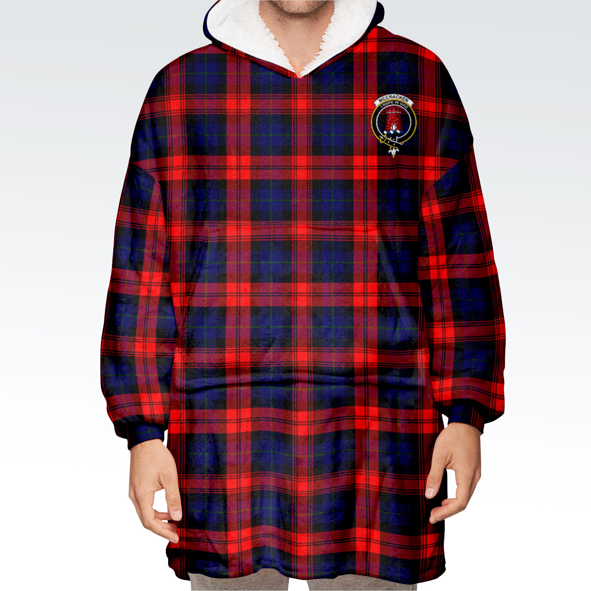 McCracken Tartan Hoodie Blanket