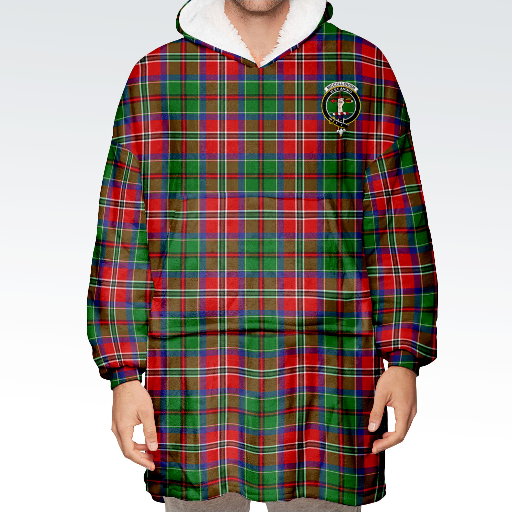 McCullough Tartan Hoodie Blanket