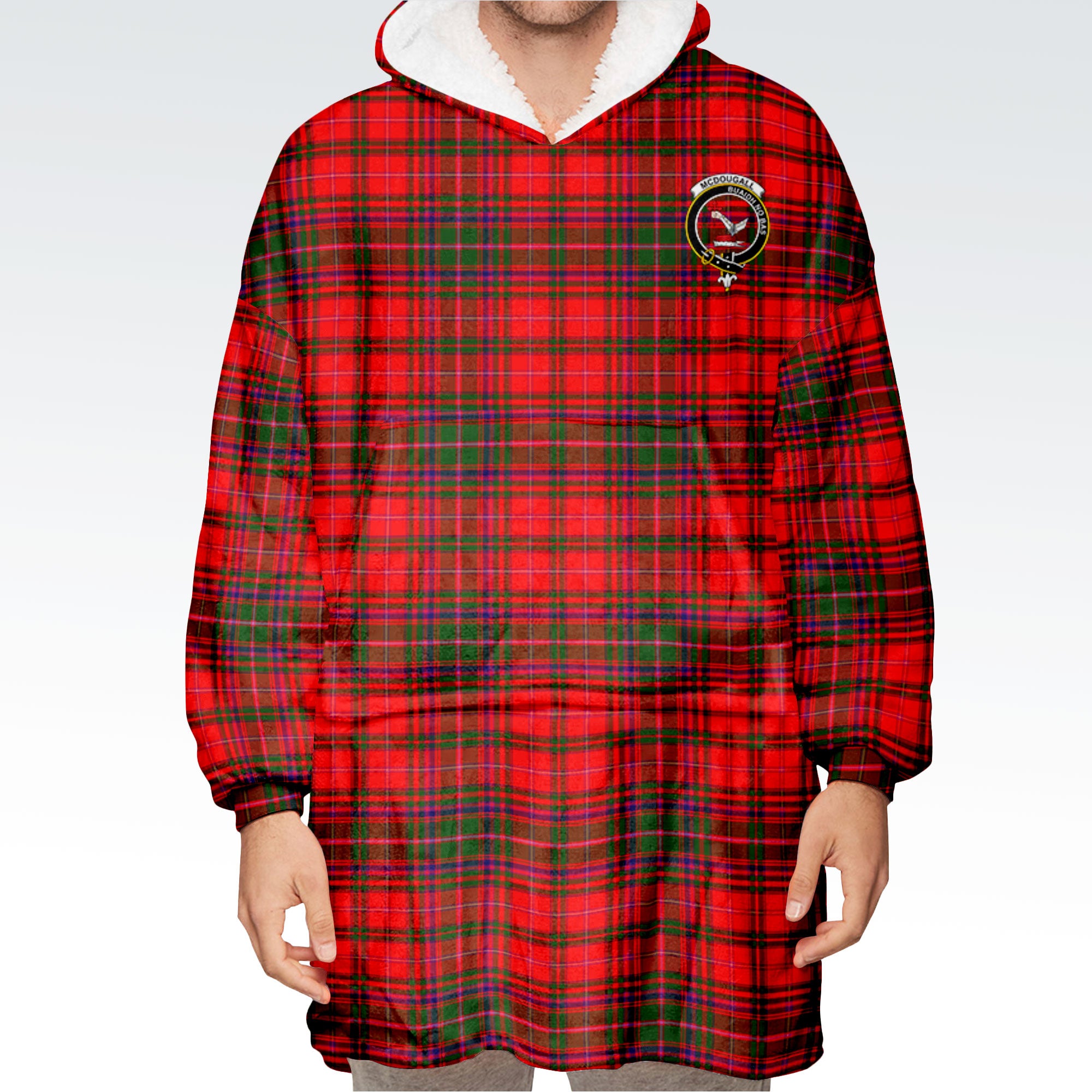 McDougall Tartan Hoodie Blanket