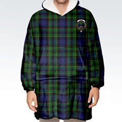 Mowat Modern Tartan Hoodie Blanket