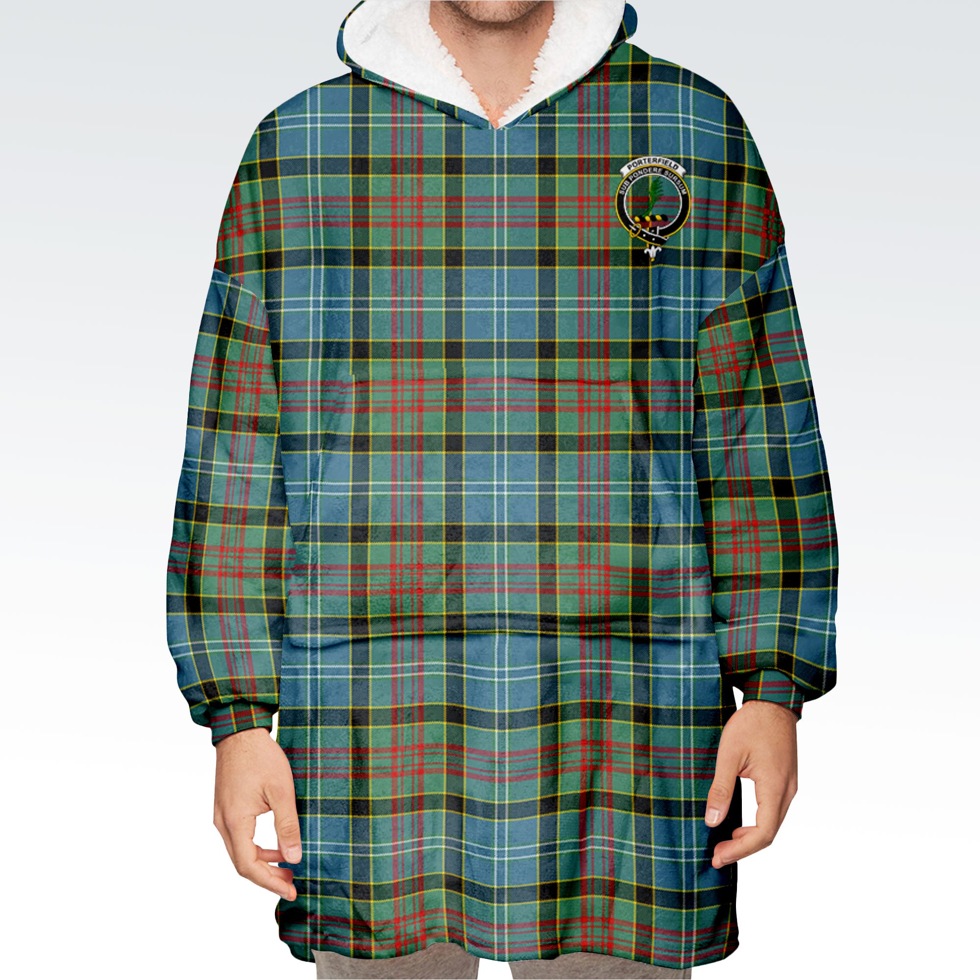 Porterfield Tartan Hoodie Blanket