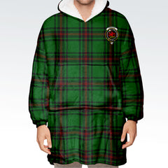 Primrose Tartan Hoodie Blanket