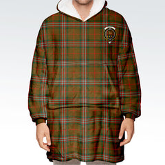 Scott Brown Modern Tartan Hoodie Blanket