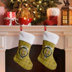 Houston Tartan Crest Christmas Stocking