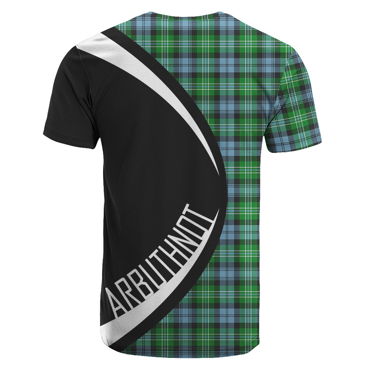 Arbuthnot Ancient Tartan Crest T-shirt - Circle Style