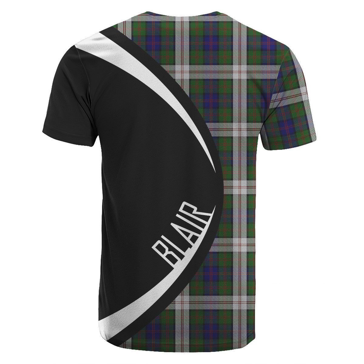 Blair Dress Tartan Crest T-shirt - Circle Style