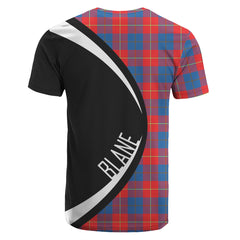 Blane Tartan Crest T-shirt - Circle Style