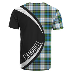 Campbell Dress Tartan Crest T-shirt - Circle Style