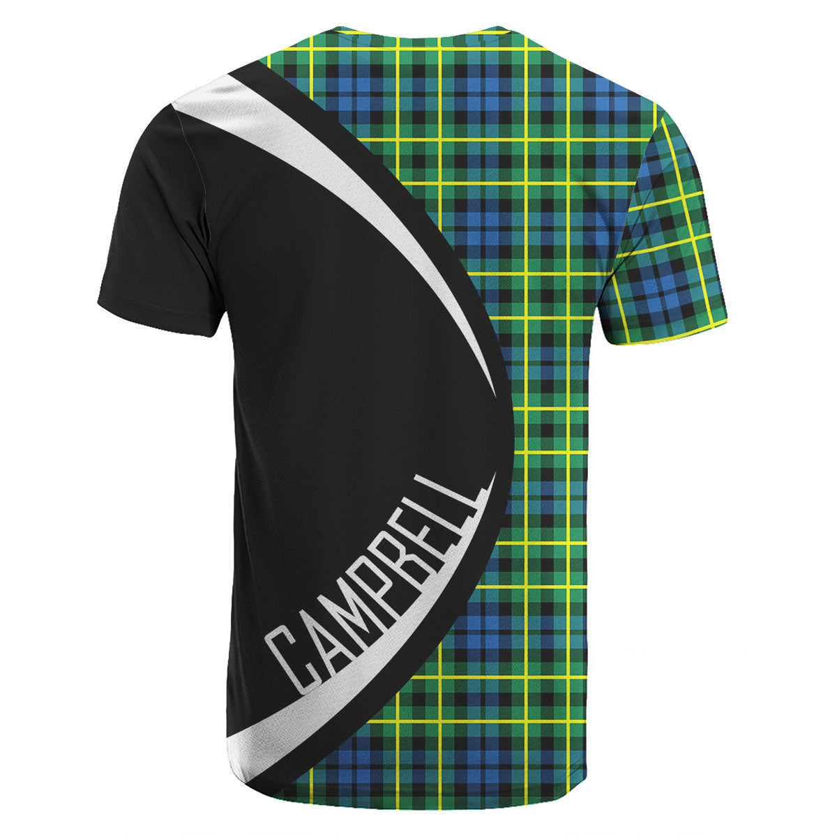 Campbell of Breadalbane Ancient Tartan Crest T-shirt - Circle Style