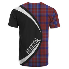 Hudson Tartan Crest T-shirt - Circle Style