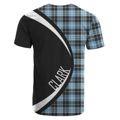 Clark Ancient Tartan Crest T-shirt - Circle Style