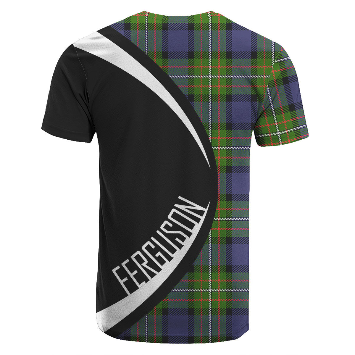Ferguson Tartan Crest T-shirt - Circle Style
