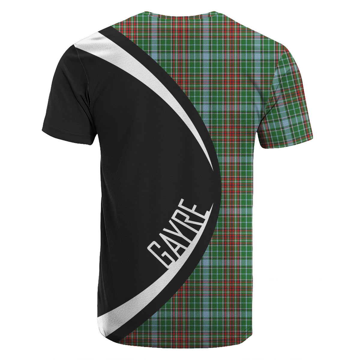 Gayre Tartan Crest T-shirt - Circle Style
