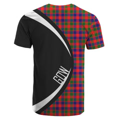 Gow (of Skeoch) Tartan Crest T-shirt - Circle Style