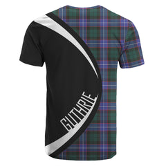 Guthrie Modern Tartan Crest T-shirt - Circle Style