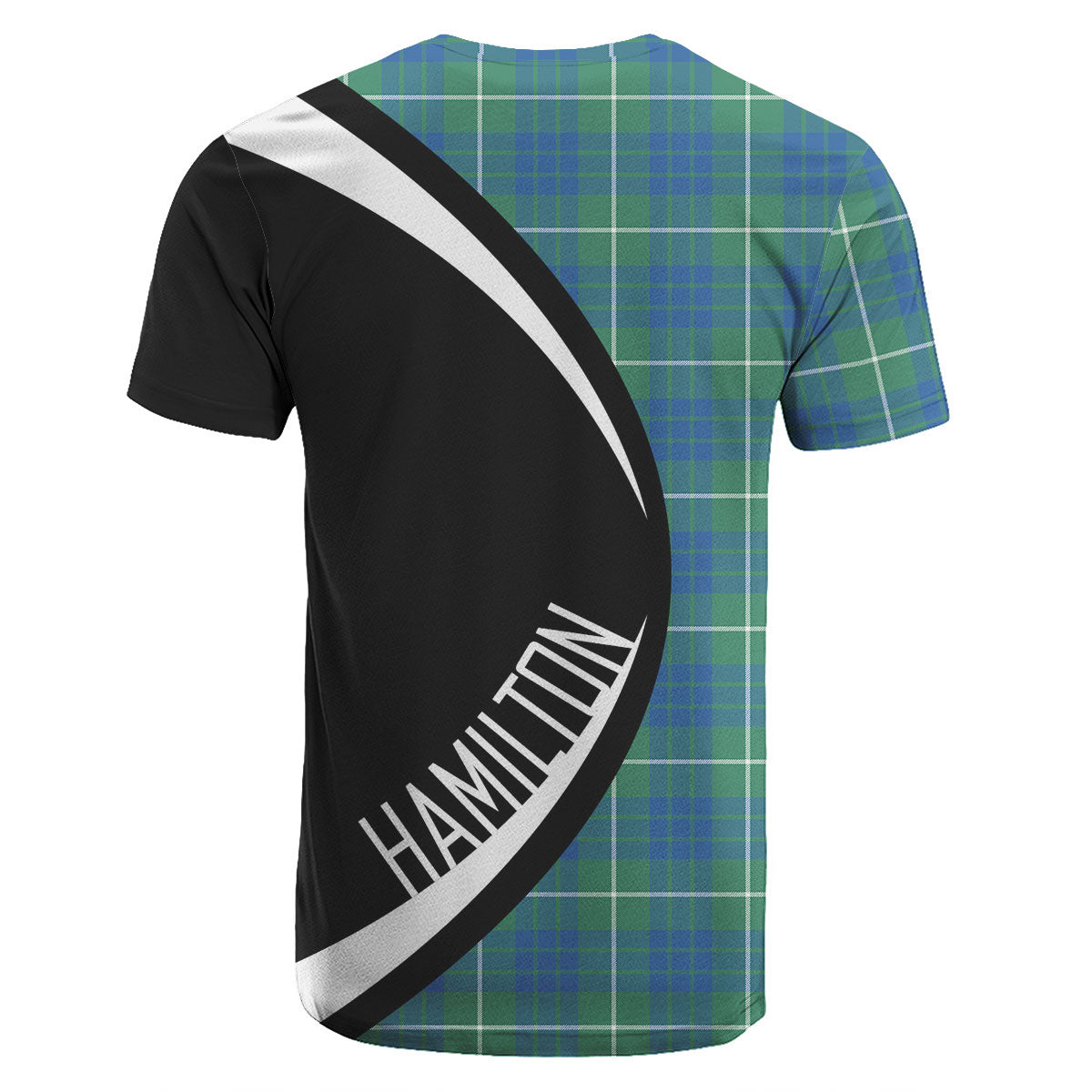 Hamilton Hunting Ancient Tartan Crest T-shirt - Circle Style