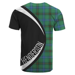 Henderson Ancient Tartan Crest T-shirt - Circle Style