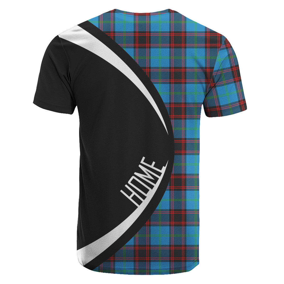 Home Ancient Tartan Crest T-shirt - Circle Style