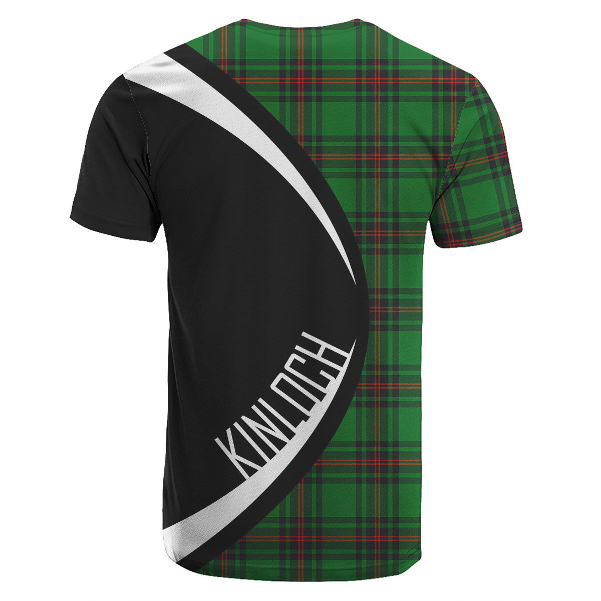 Kinloch Tartan Crest T-shirt - Circle Style