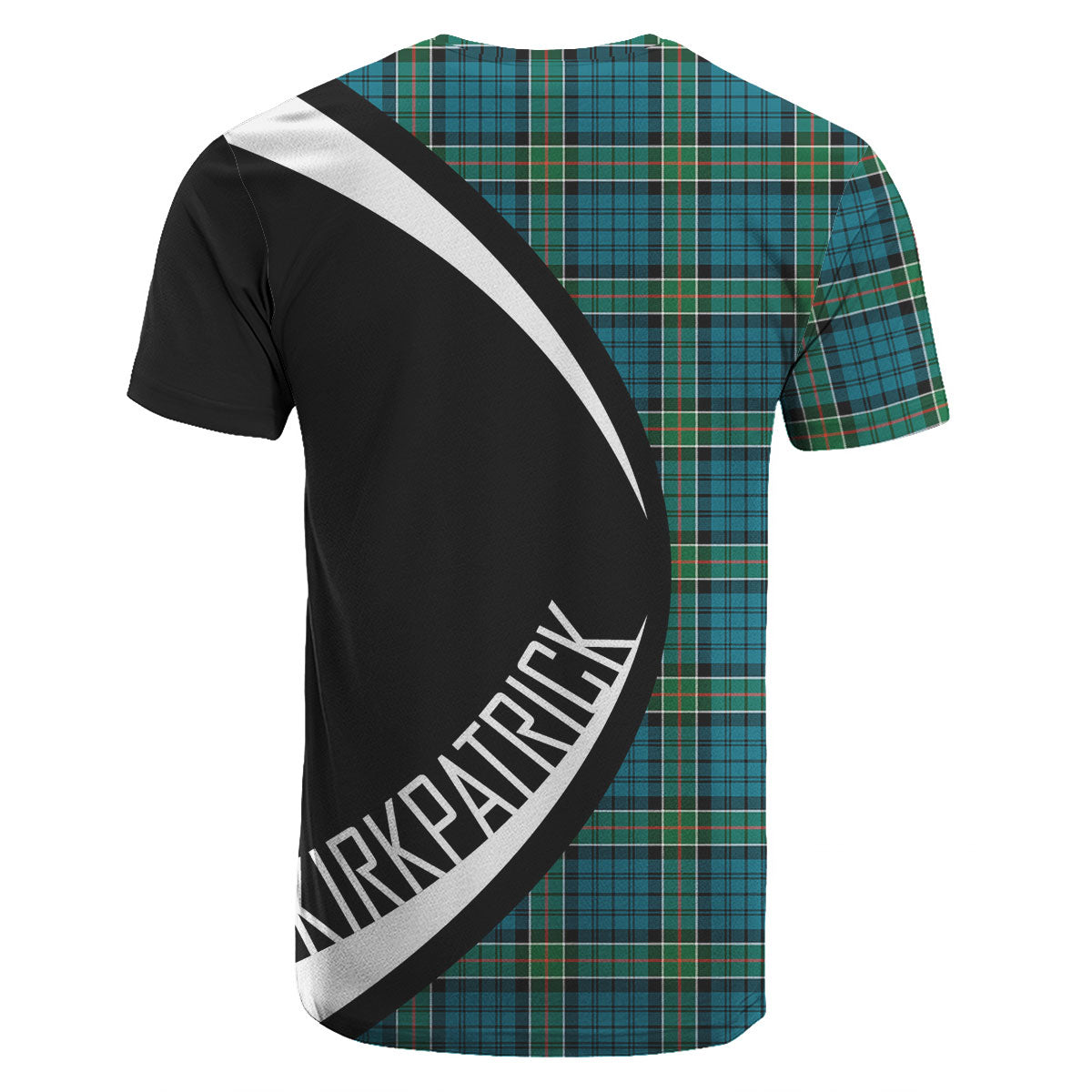 Kirkpatrick Ancient Tartan Crest T-shirt - Circle Style