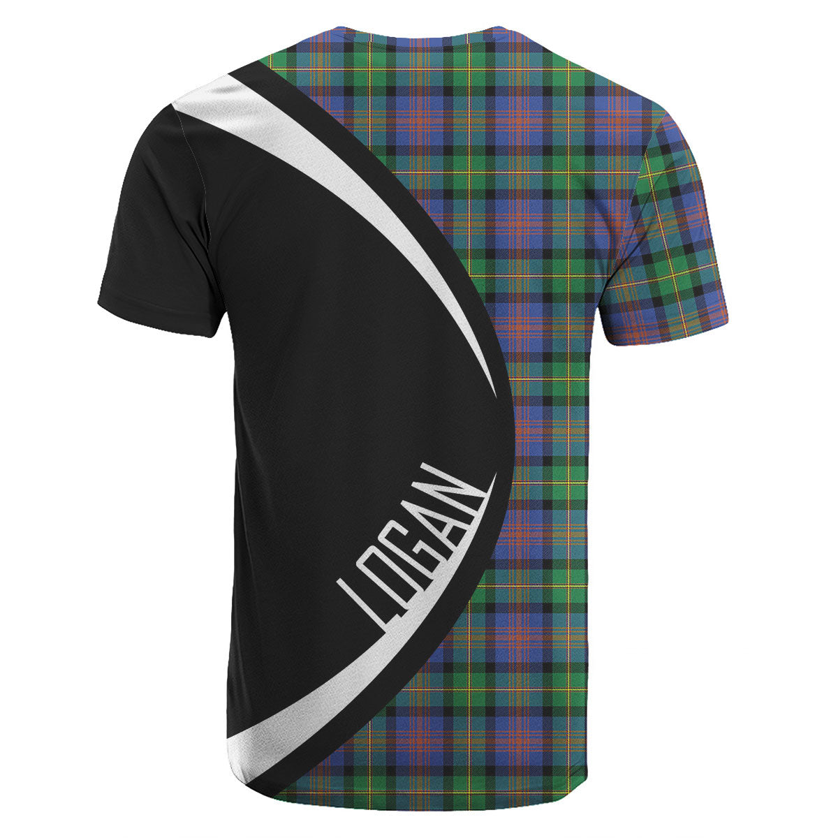 Logan Ancient Tartan Crest T-shirt - Circle Style