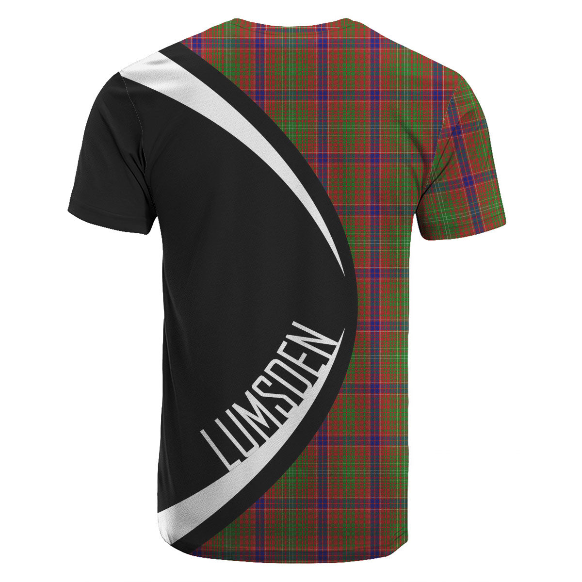 Lumsden Tartan Crest T-shirt - Circle Style