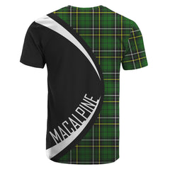 MacAlpine Modern Tartan Crest T-shirt - Circle Style