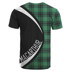 MacArthur Ancient Tartan Crest T-shirt - Circle Style